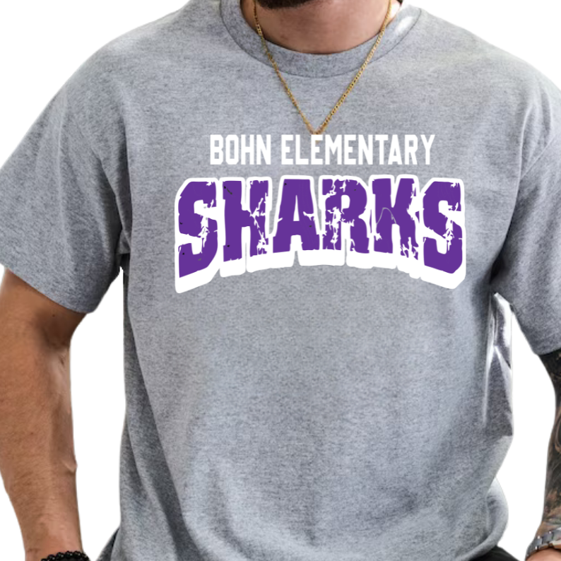 Adult Bohn Elementary Sharks