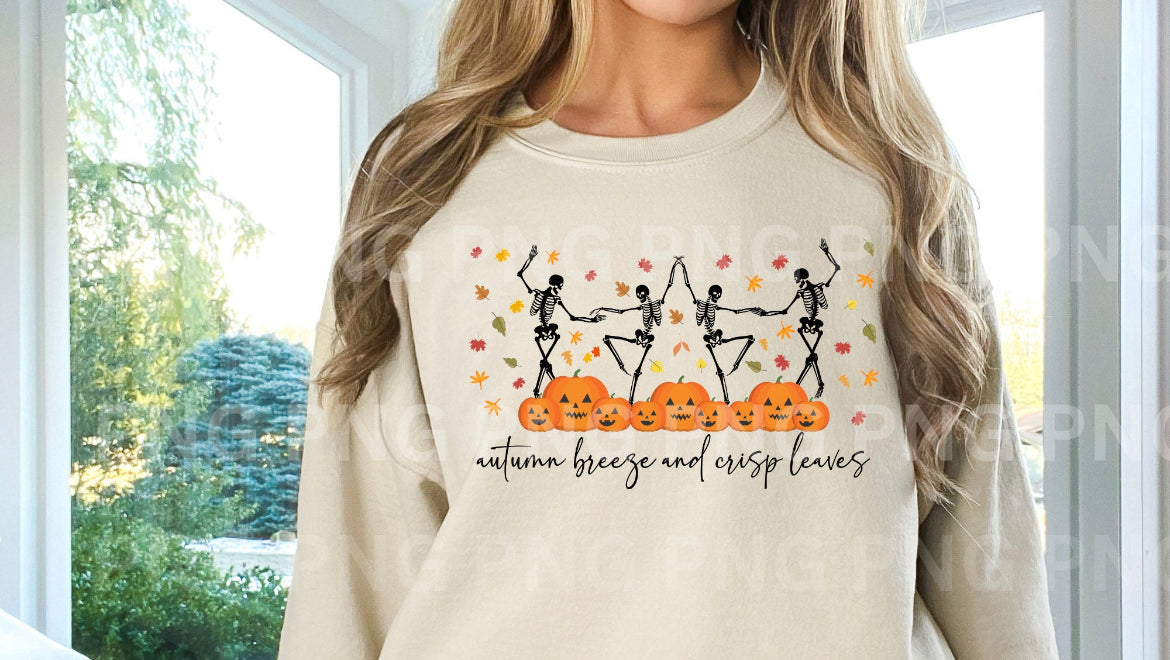 Autumn Breeze And Crisp Leaves