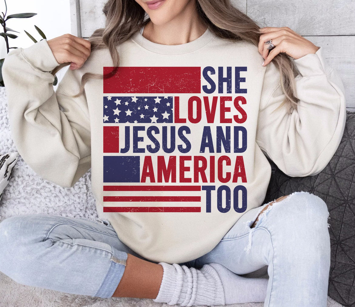She loves Jesus
