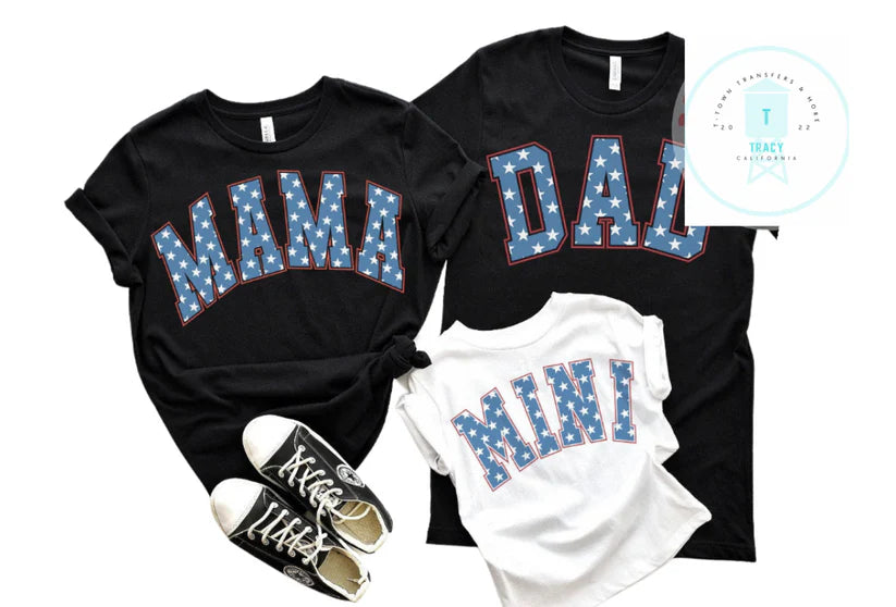 American Flag Family