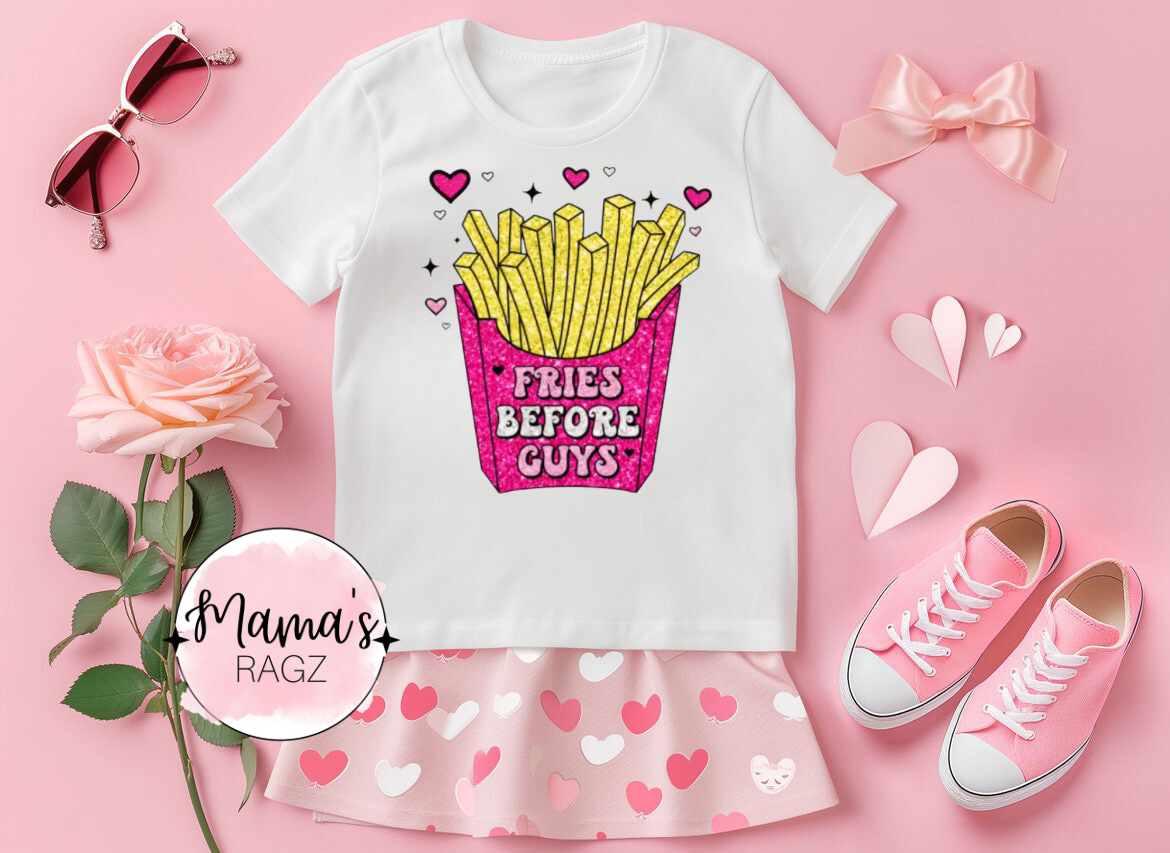 Fries before guys