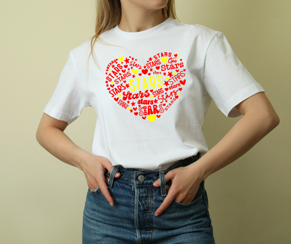 Adult- Stars & Heart