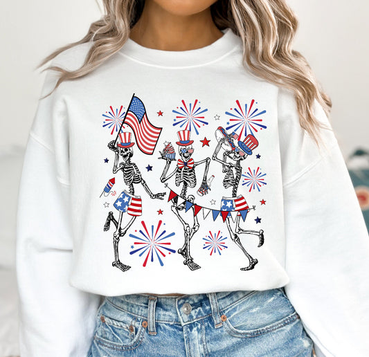 USA Dancing Skeletons