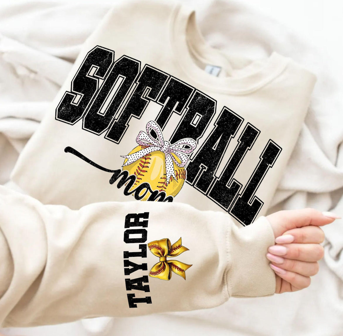 Softball Mom with Name