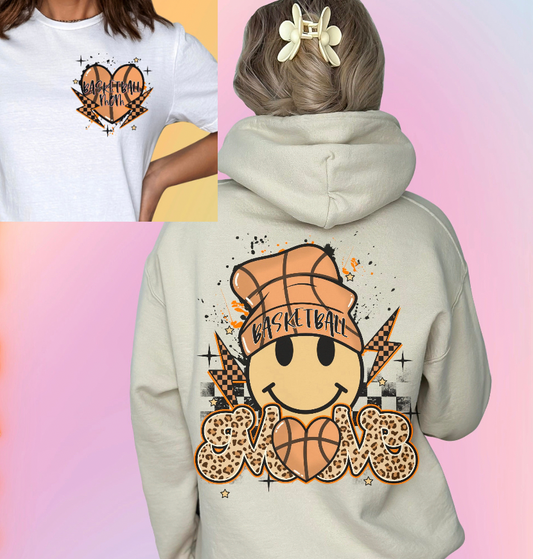 Basketball Mom Hoodie OR T-Shirt