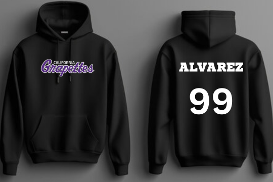 Grapettes Basic with Name & Number