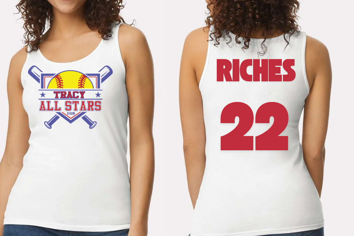 Adult- All Stars with Name & Number