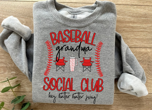 Baseball Grandma Social Club