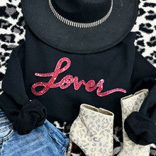 Lover Sequin Patch