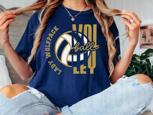 Lady Wolfpack Volleyball Spin