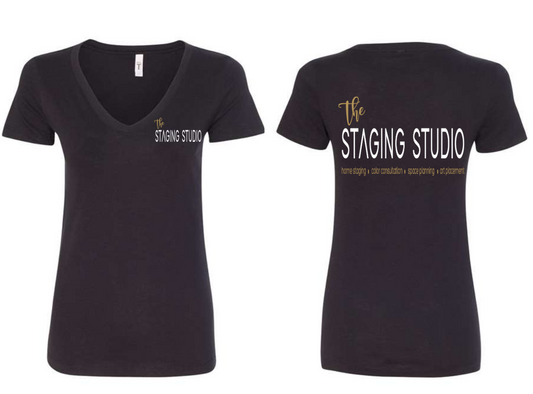 The Staging Studio V-Neck Tee