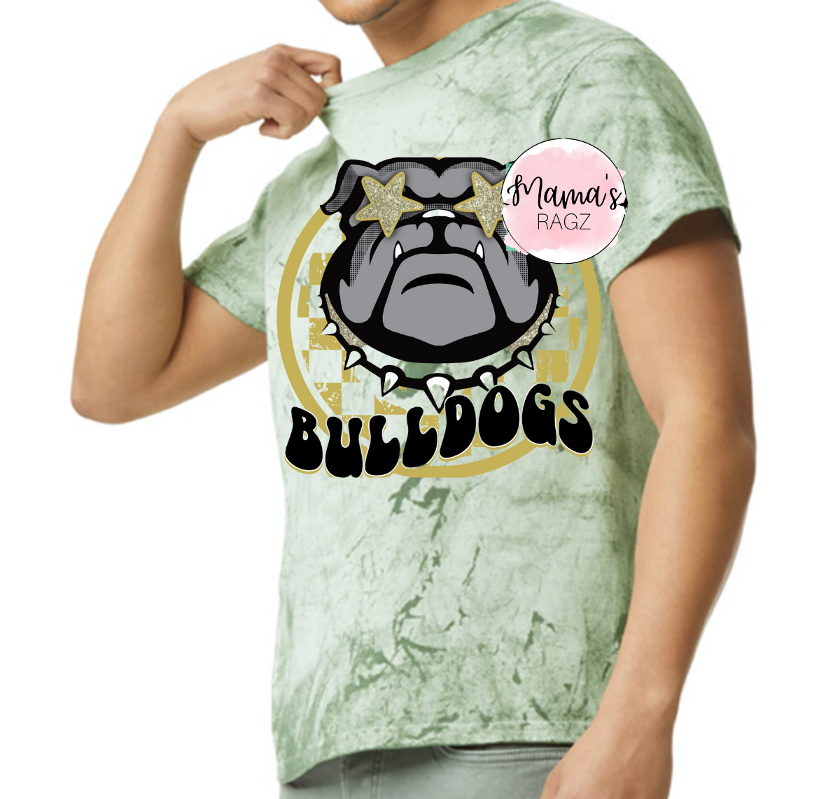 Bulldogs Color Blast Tee