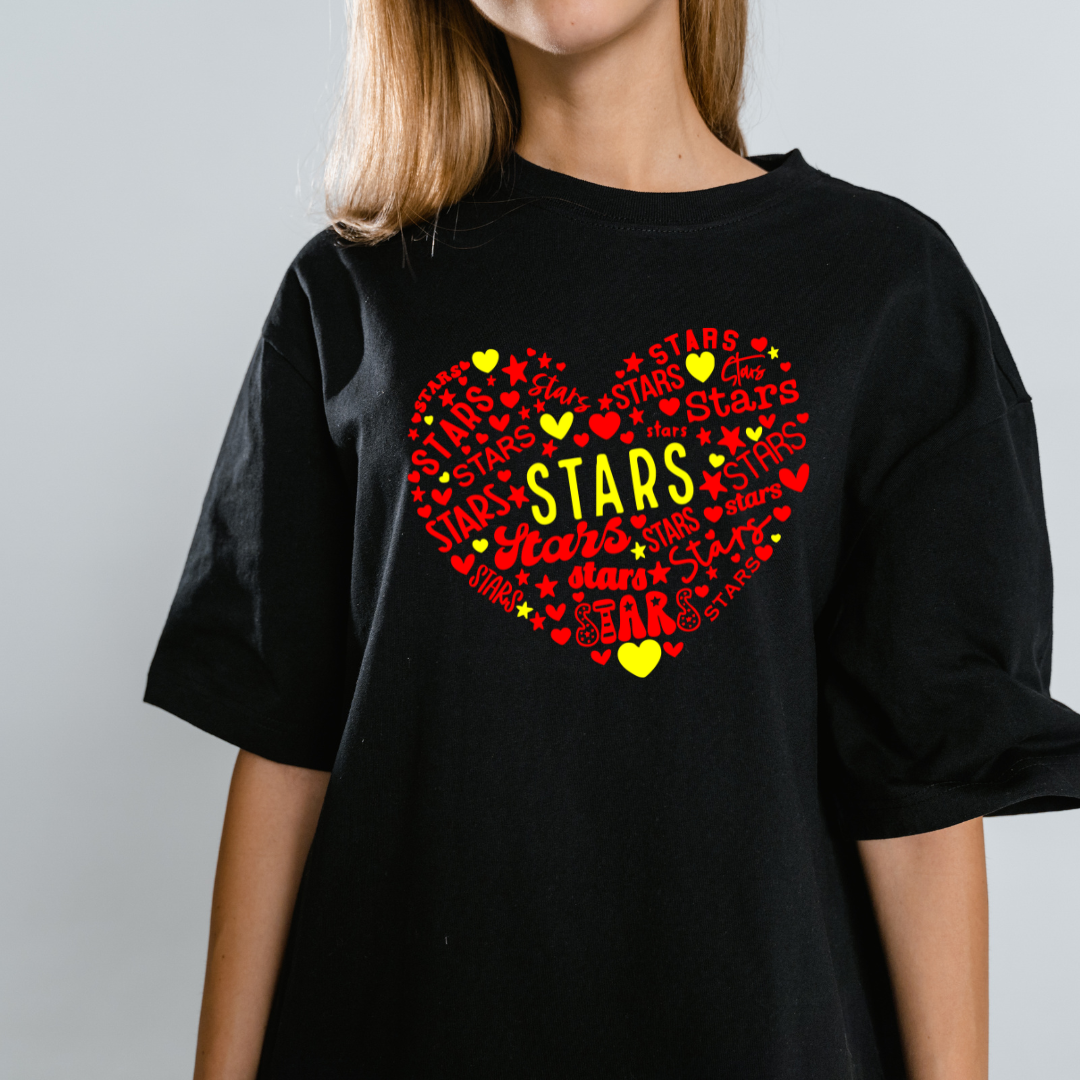 Adult- Stars & Heart