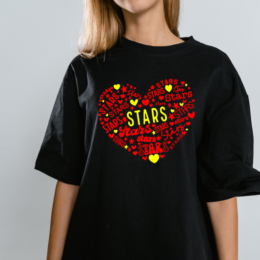 Adult- Stars & Heart