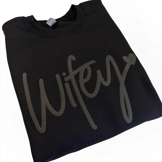 Wifey Puff Print