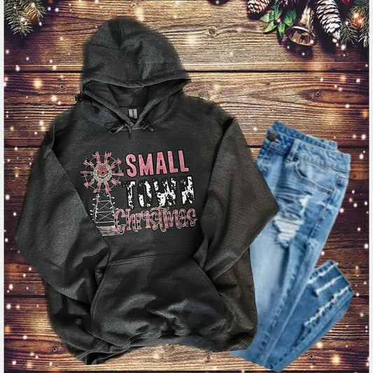 Small Town Christmas Hoodie